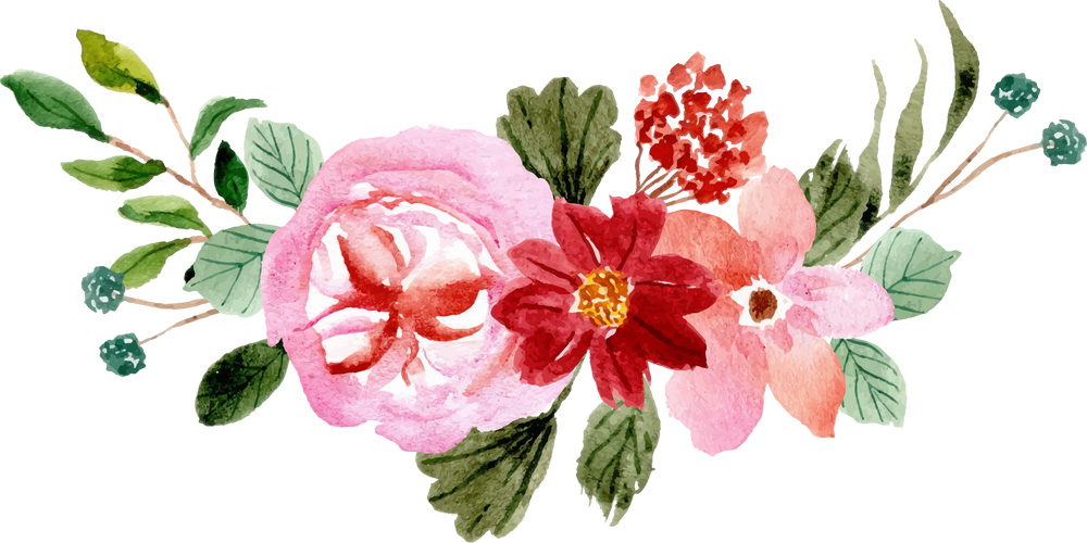 Floral Watercolor Illustration 